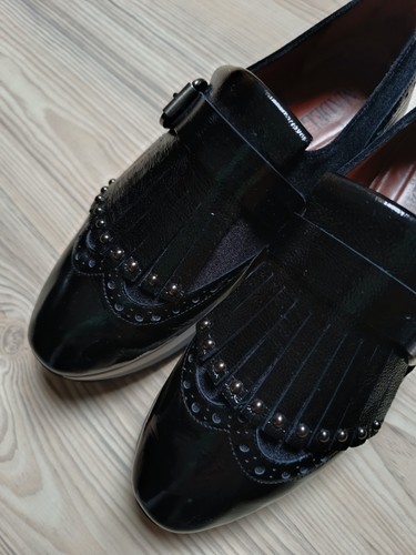 Lackschuhe mit samt - lackschuhe, größe